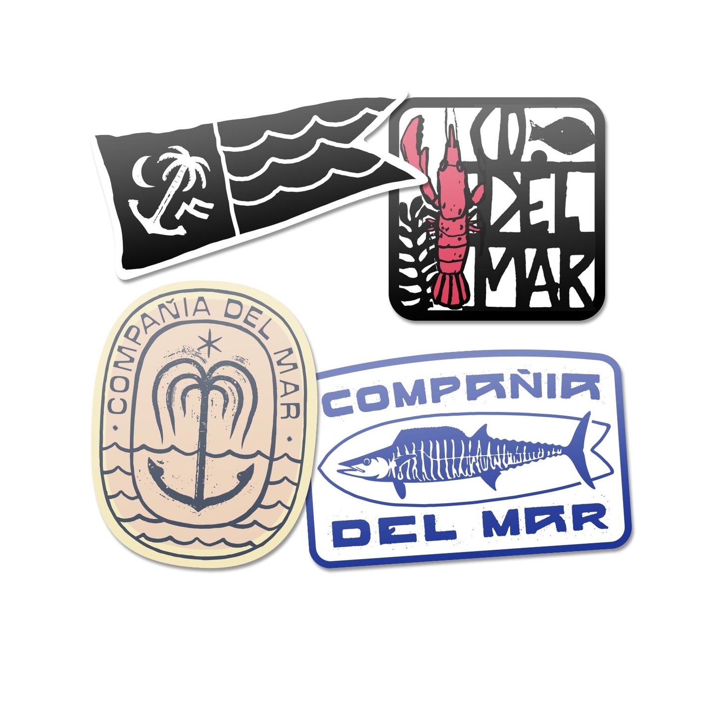 Sticker VINIL (Paquete) - TRAZOS DEL MAR